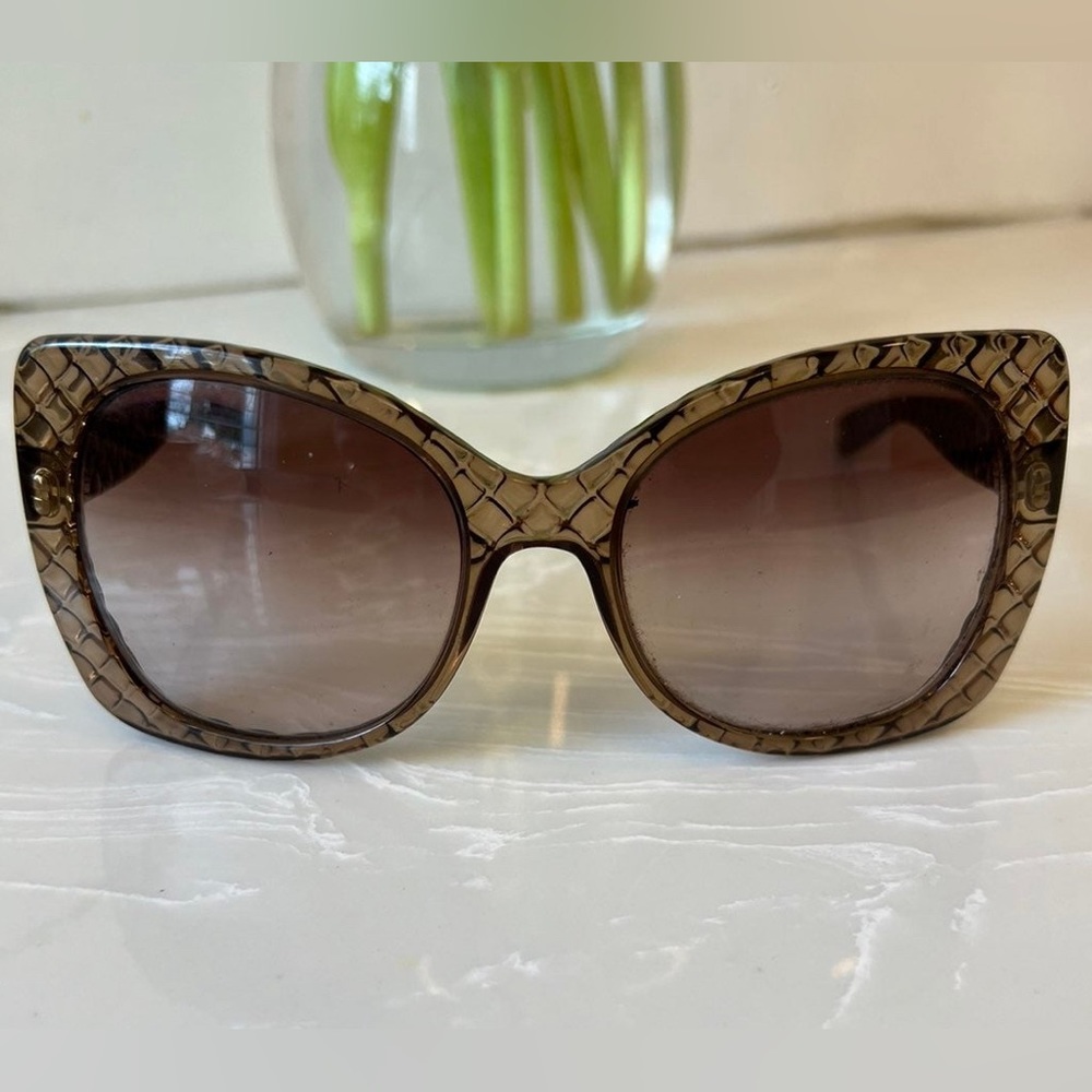 Bottega Veneta Signature Woven Accent Sunglasses for women, frames only